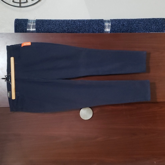 🌟New Price $11🌟 Navy Brushed Cotton Pants - Picture 1 of 3